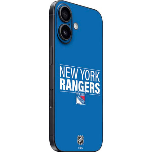 NHL New York Rangers Lineup iPhone 16 Plus Skin